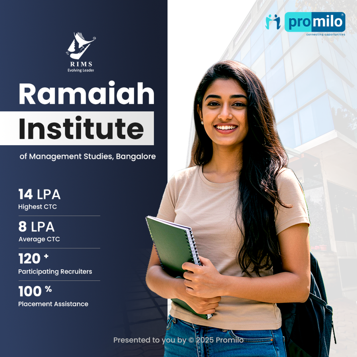 Ramaiah Institute of Management Studies, Bangalore: Fees, PGDM Admission & Salary Trends